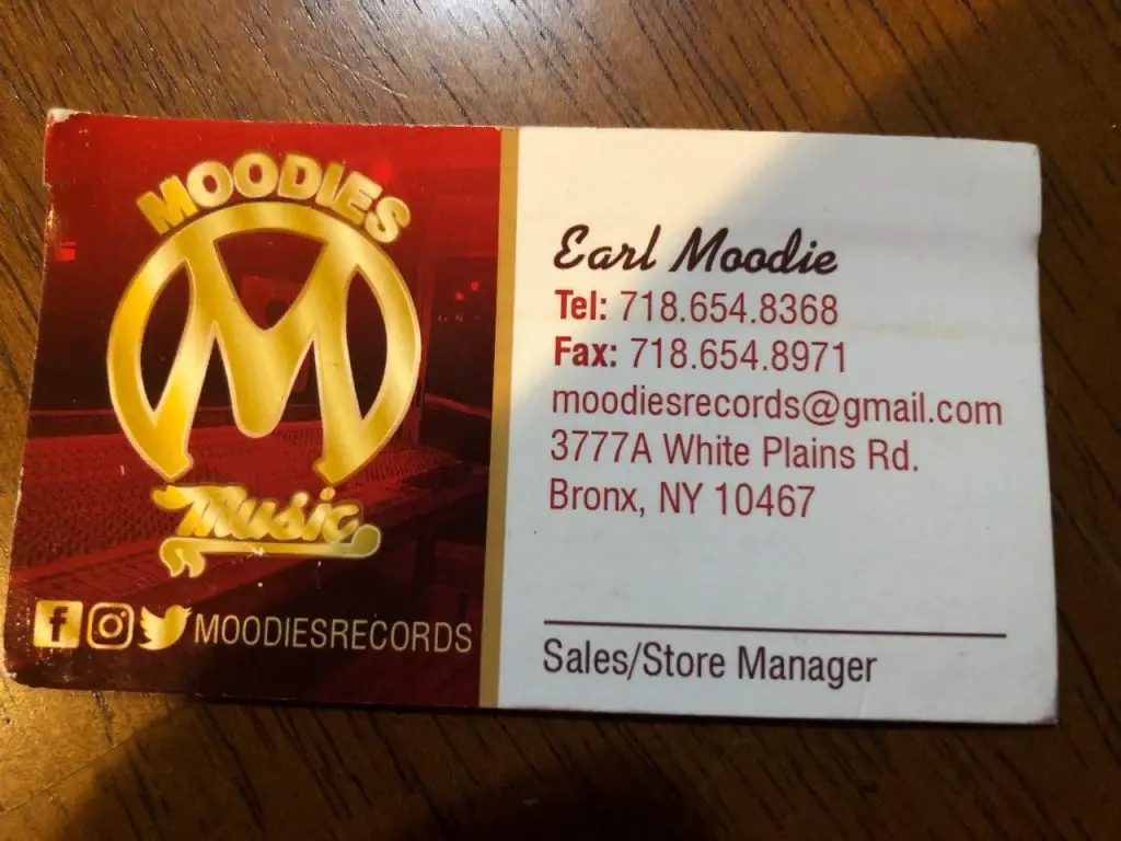 Digging In Paradise: Moodies Records